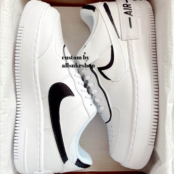 Nike air force 1 low shadow black white - Picture 2 of 2